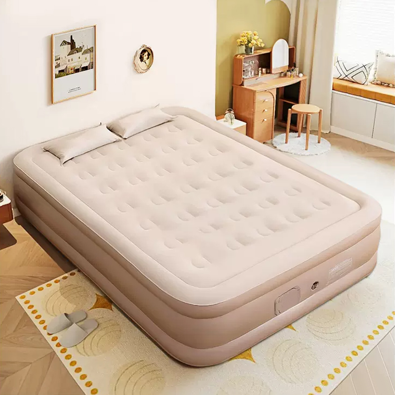 Outdoor Furniture Luxury - Queen luchtmatras met ingebouwde pomp Verbeterde