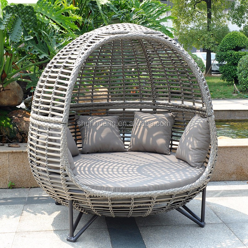 Outdoor Daybed Furniture - Noordse patio-overkapping dagbed buitenloungestoel bank tuin