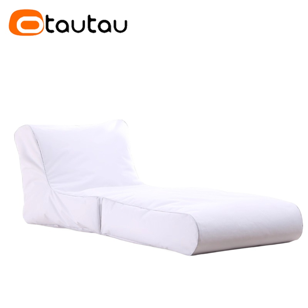 Outdoor Daybed Furniture - OTAUTAU Outdoor Dubbelzijdige Zitzakhoes Zwembadligstoel Opklapbare