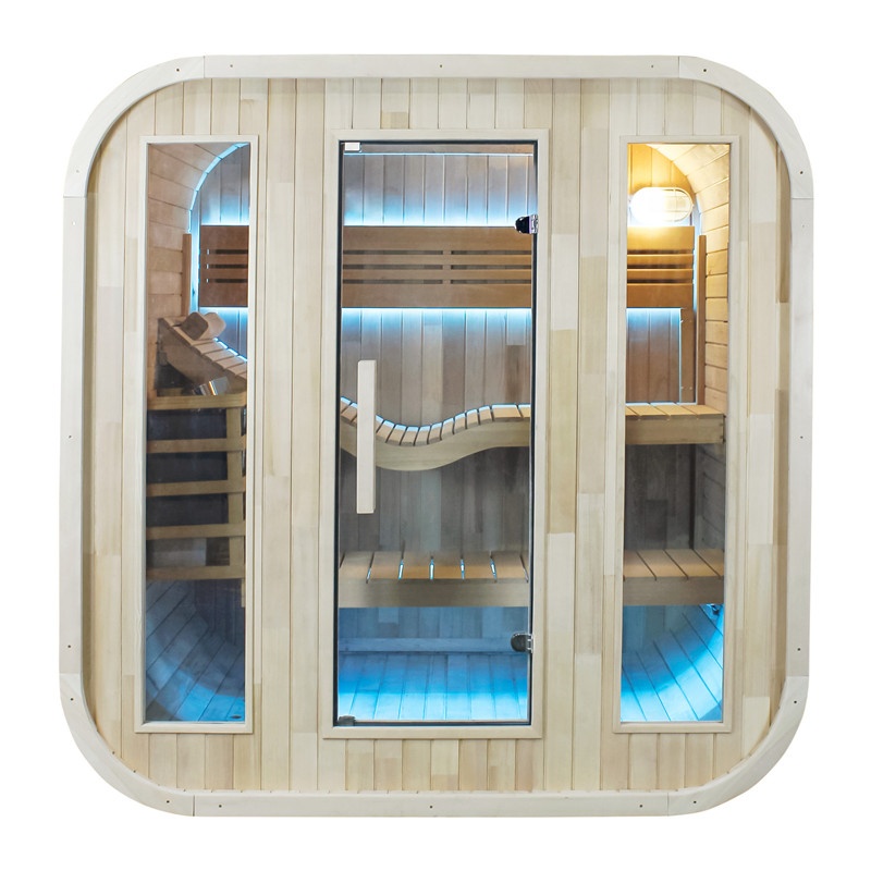Outdoor Furniture Wood - Buiten sauna modern design cabine buiten