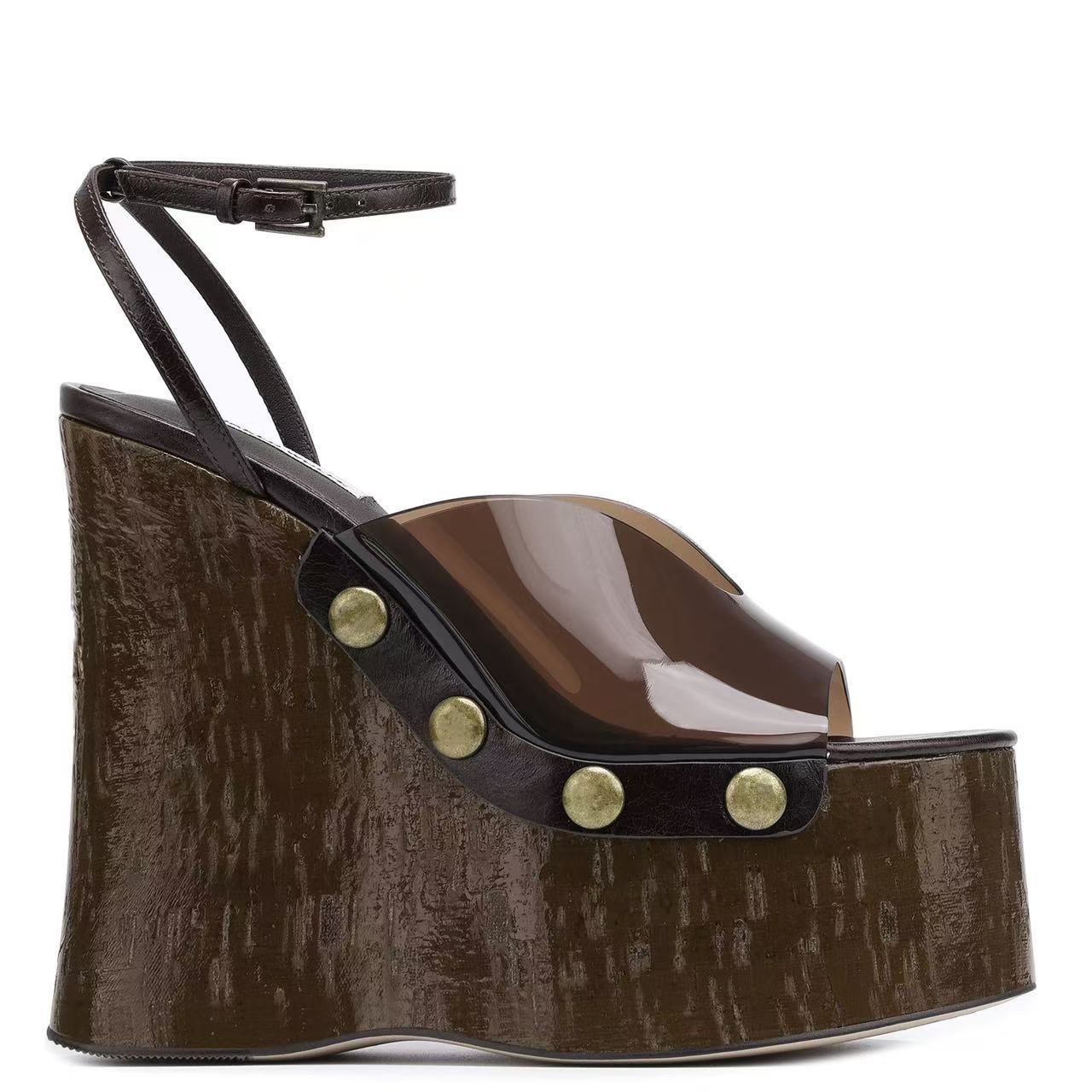 Outdoor Furniture Wood - Sandalen met hoge hakken van 14