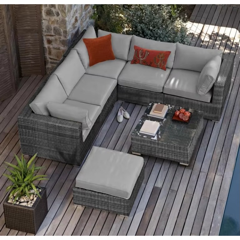 6-persoons kleine tuin section - Outdoor Furniture Luxury recensie en prijs