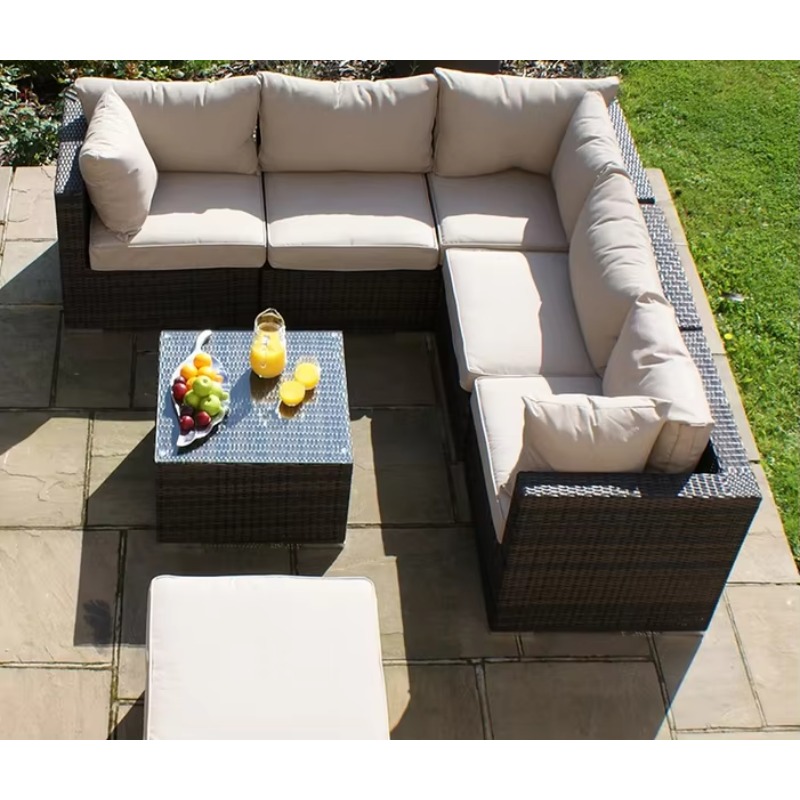 6-persoons kleine tuin section - Outdoor Furniture Luxury recensie en prijs
