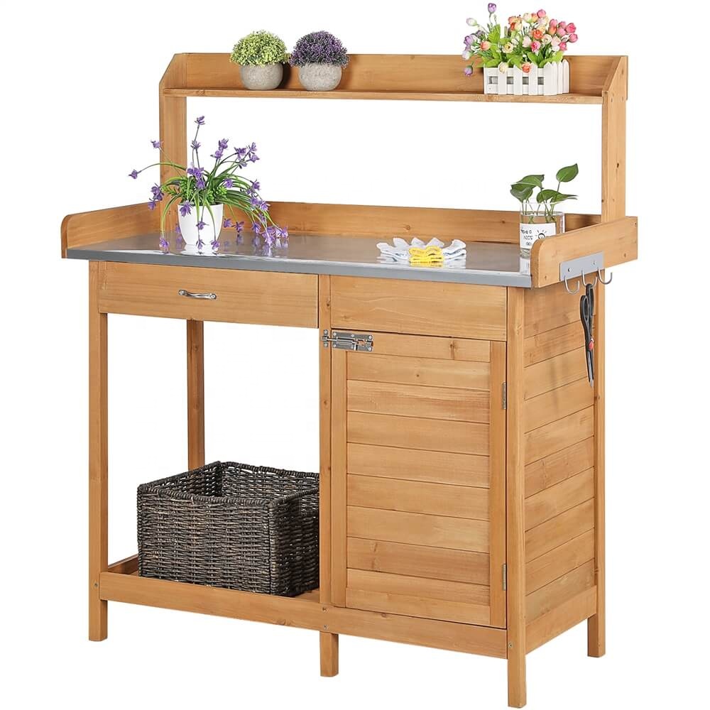 Buitenwerktafel van massief ho - Outdoor Furniture Wood recensie en prijs