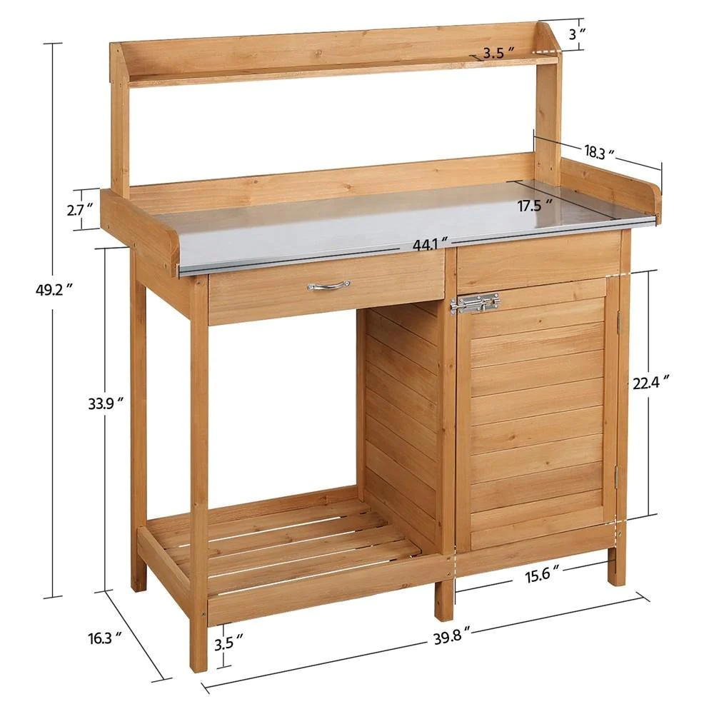 Buitenwerktafel van massief ho - Outdoor Furniture Wood recensie en prijs