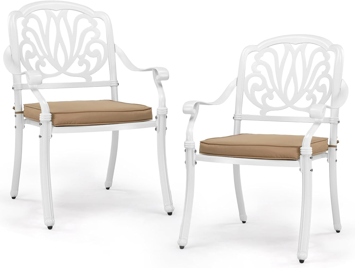 Tuinstoelenset van gegoten alu - Outdoor Furniture Metal Chairs recensie en prijs