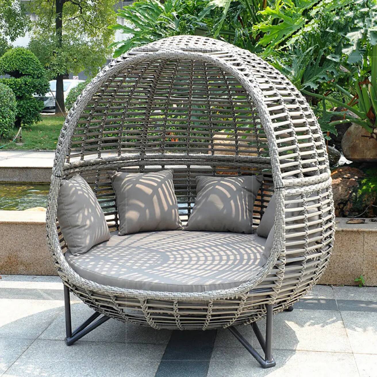 Noordse patio-overkapping dagb - Outdoor Daybed Furniture recensie en prijs