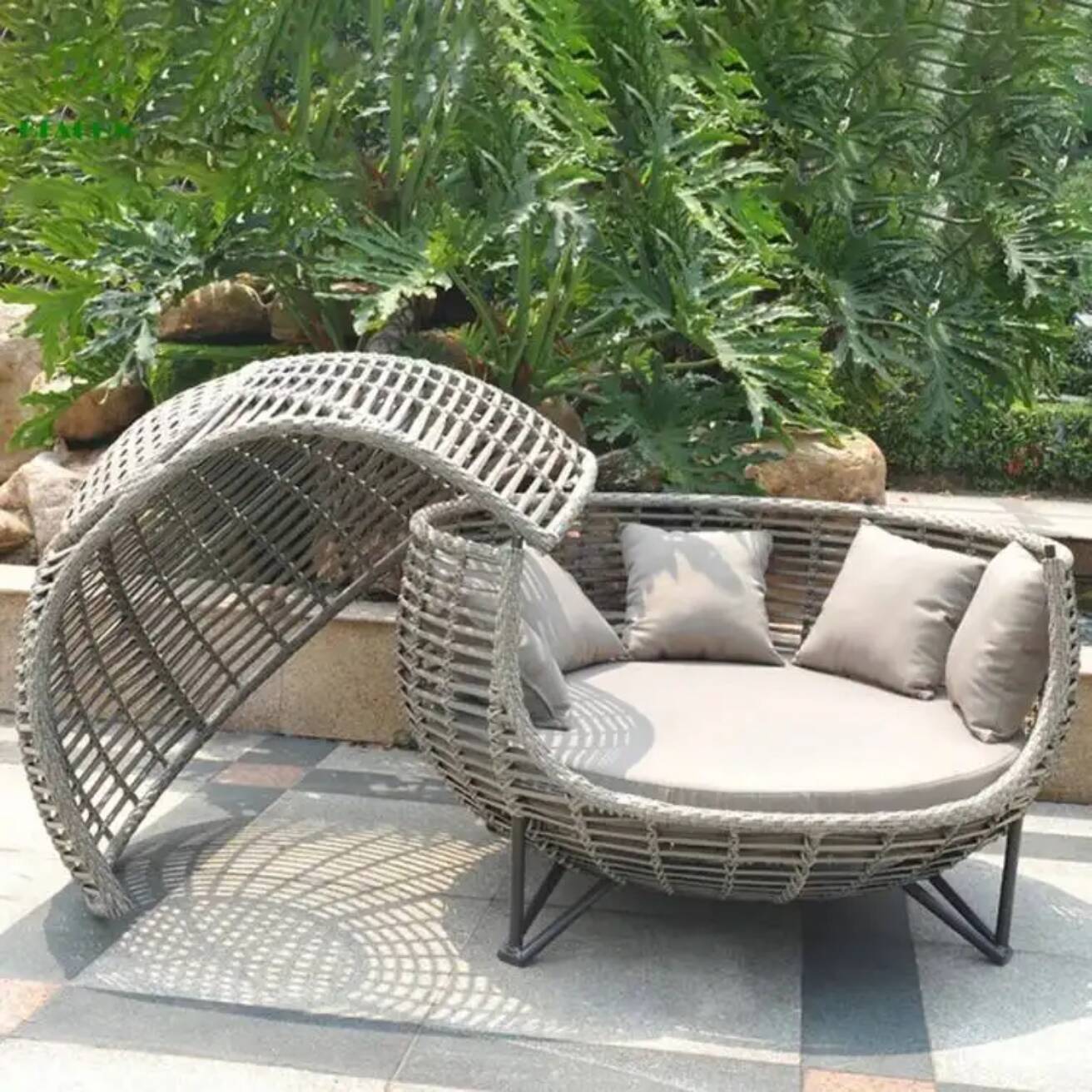 Noordse patio-overkapping dagb - Outdoor Daybed Furniture recensie en prijs