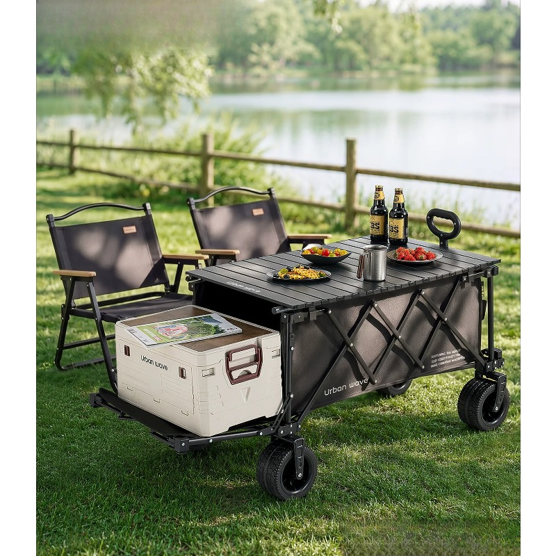 Opvouwbare campingwagen, inkla - Outdoor Furniture Metal recensie en prijs