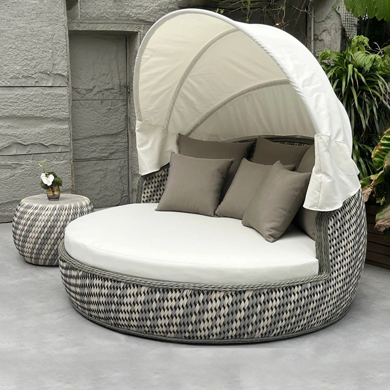 Dagbed, anti-UV roestvrij rond - Outdoor Daybed Furniture recensie en prijs