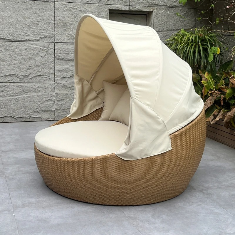 Dagbed, anti-UV roestvrij rond - Outdoor Daybed Furniture recensie en prijs