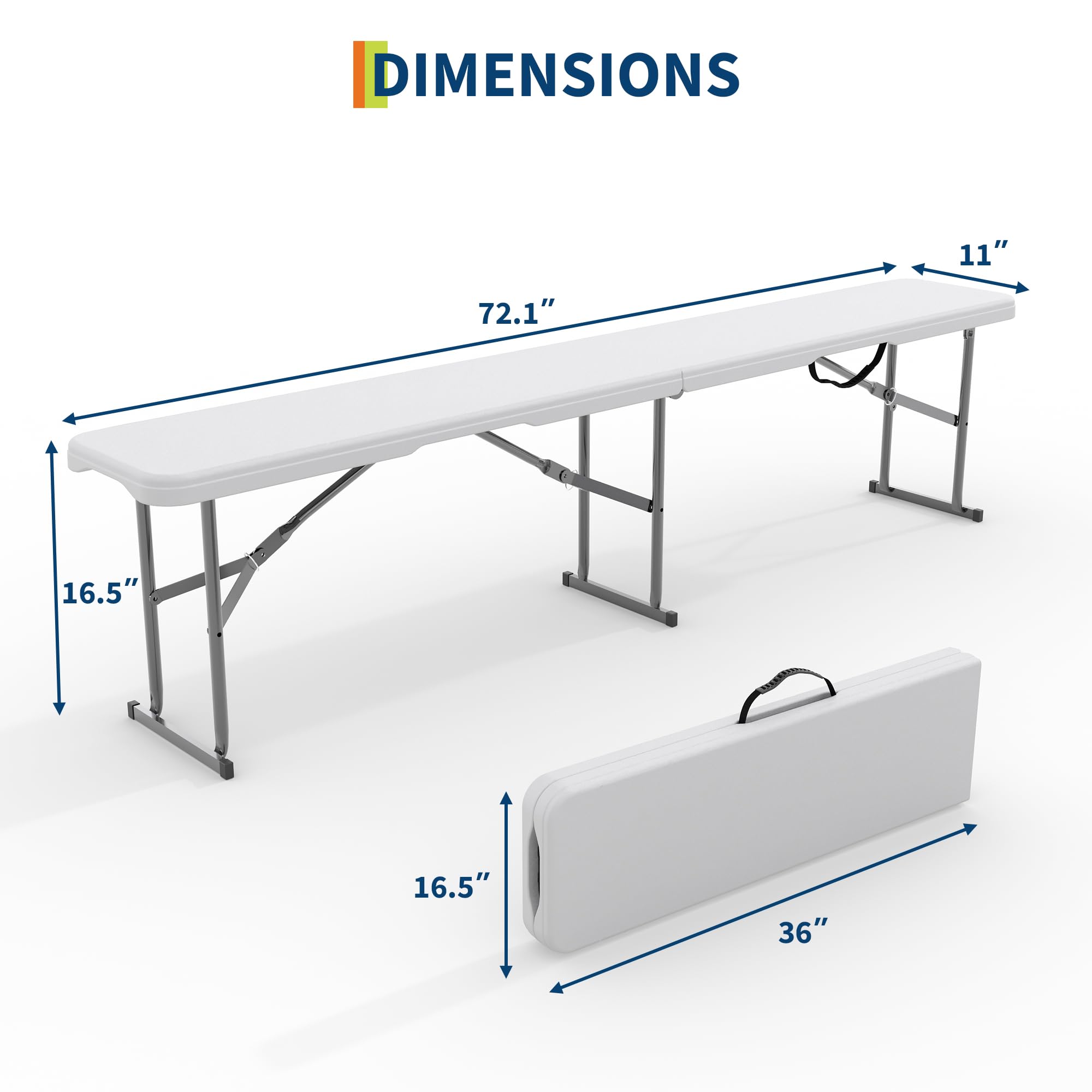 2-pack 1,80 meter lange opvouw - Outdoor Furniture Diy recensie en prijs