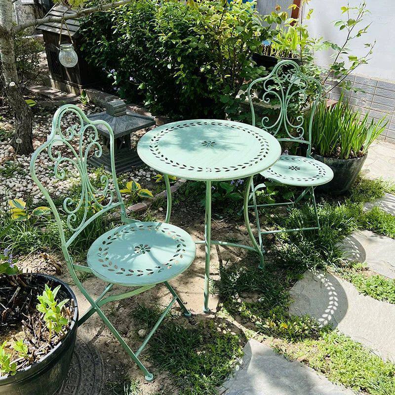 Franse landelijke ijzeren tafe - Outdoor Furniture Metal Chairs recensie en prijs
