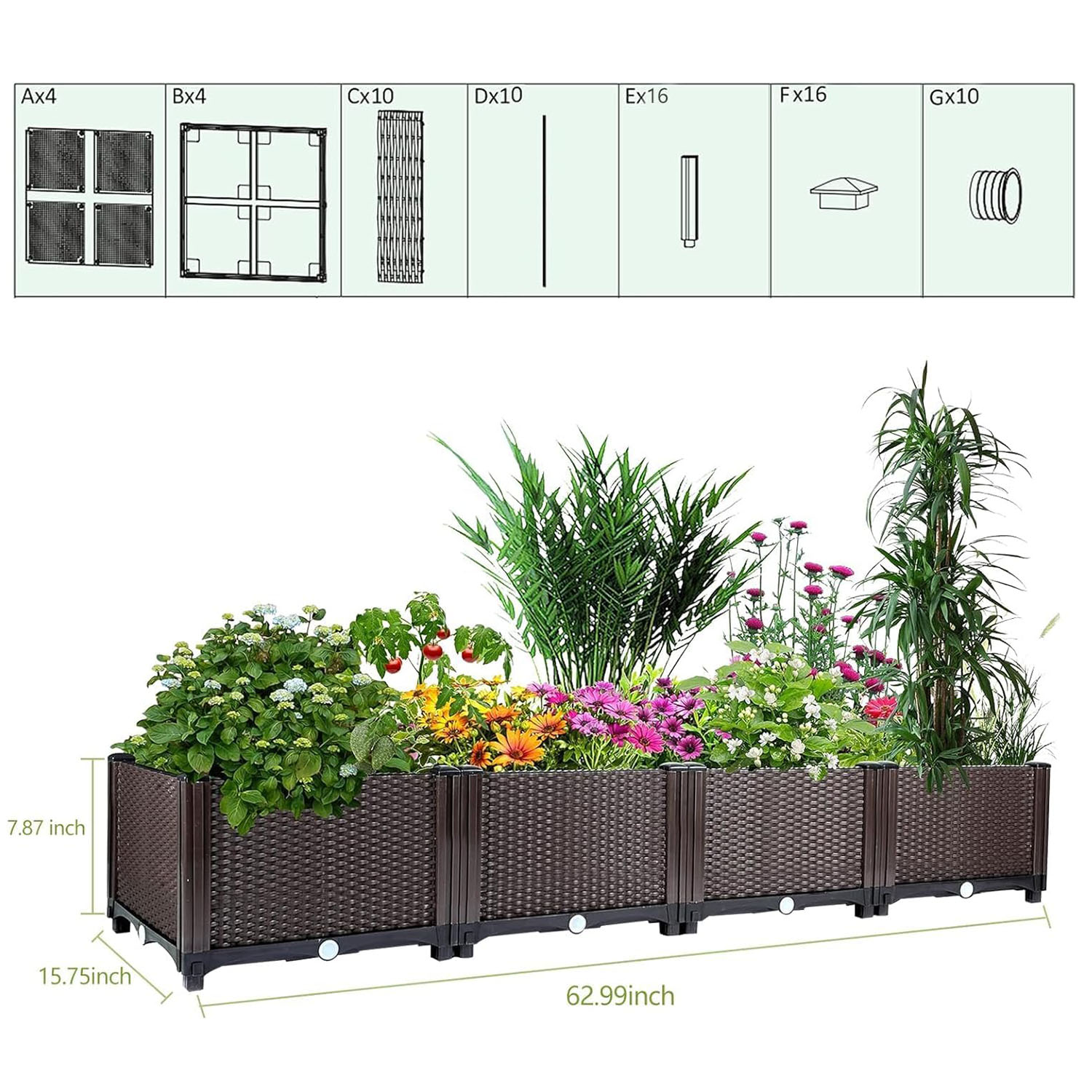 Zelfwaterende verhoogde moestu - Outdoor Daybed Furniture recensie en prijs