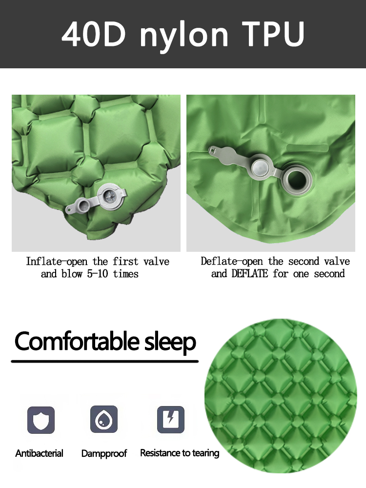 Opblaasbaar campingmatras in t - Outdoor Daybed Furniture recensie en prijs