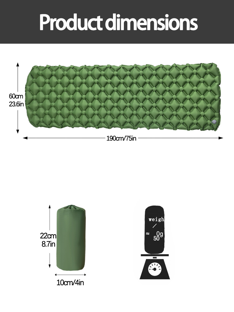 Opblaasbaar campingmatras in t - Outdoor Daybed Furniture recensie en prijs